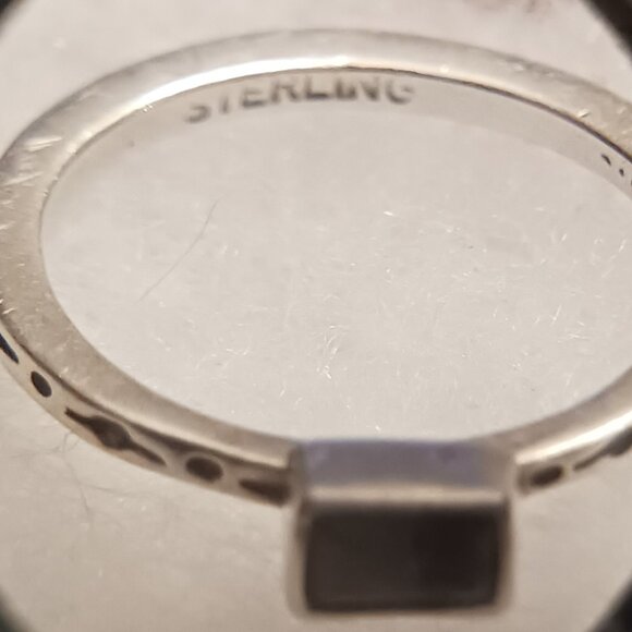 Vintage  Sundance Catalog Sterling Silver Iolite Ring - Picture 7 of 12